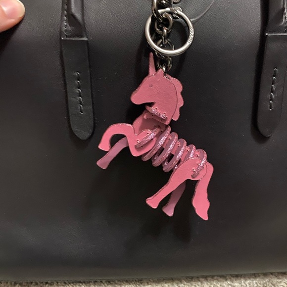 Coach Small Zuni Unicorn Bag Charm F23531 - Picture 6 of 10